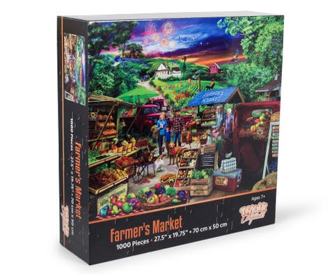 Farmer's Market Country Bumpkin 1000 Piece Jigsaw Puzzle