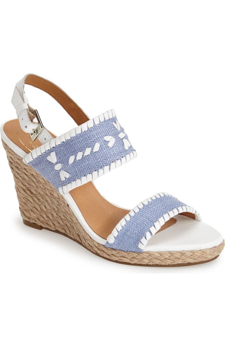 Jack Rogers 'Vanessa' Espadrille Wedge Sandal, Main, color,