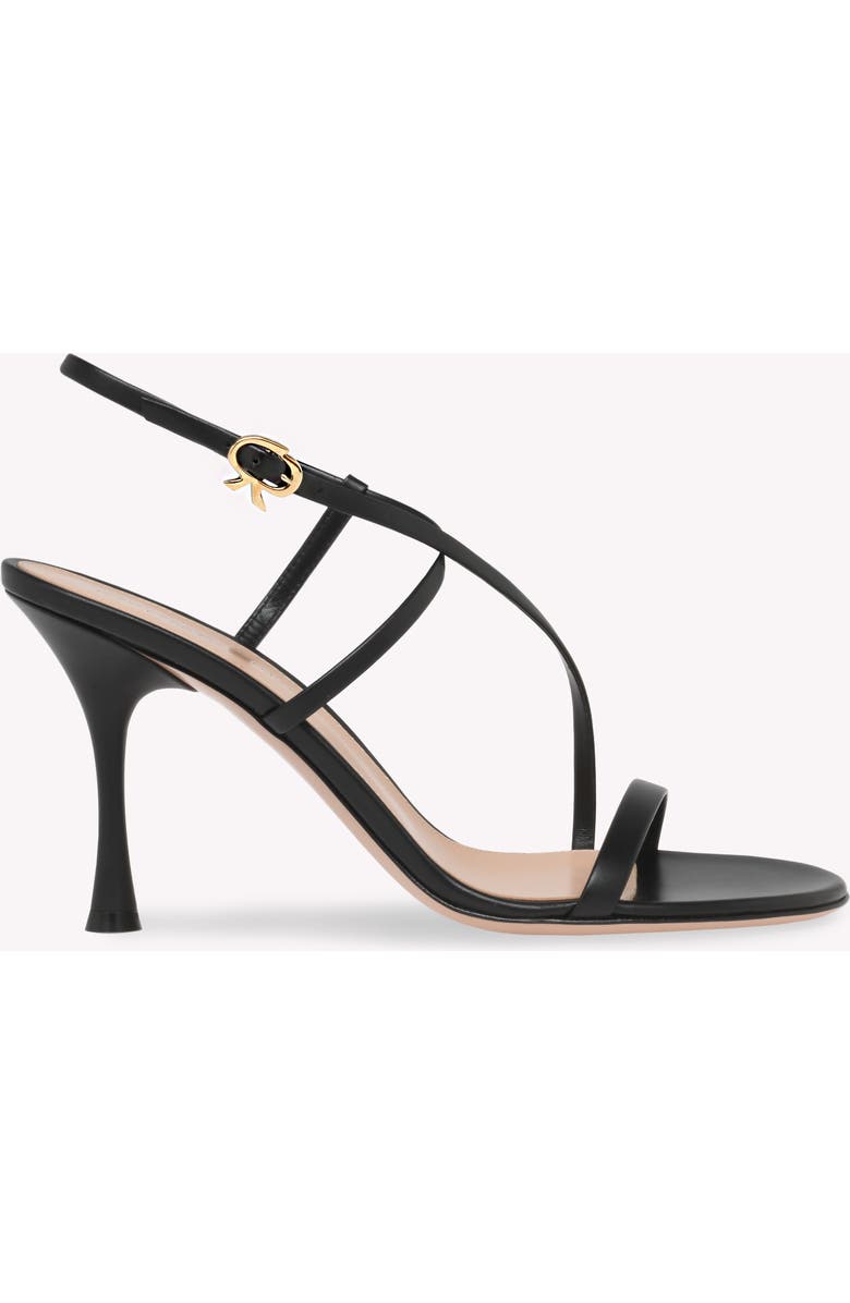Gianvito Rossi Ascent Sandal, Main, color, Black Calf