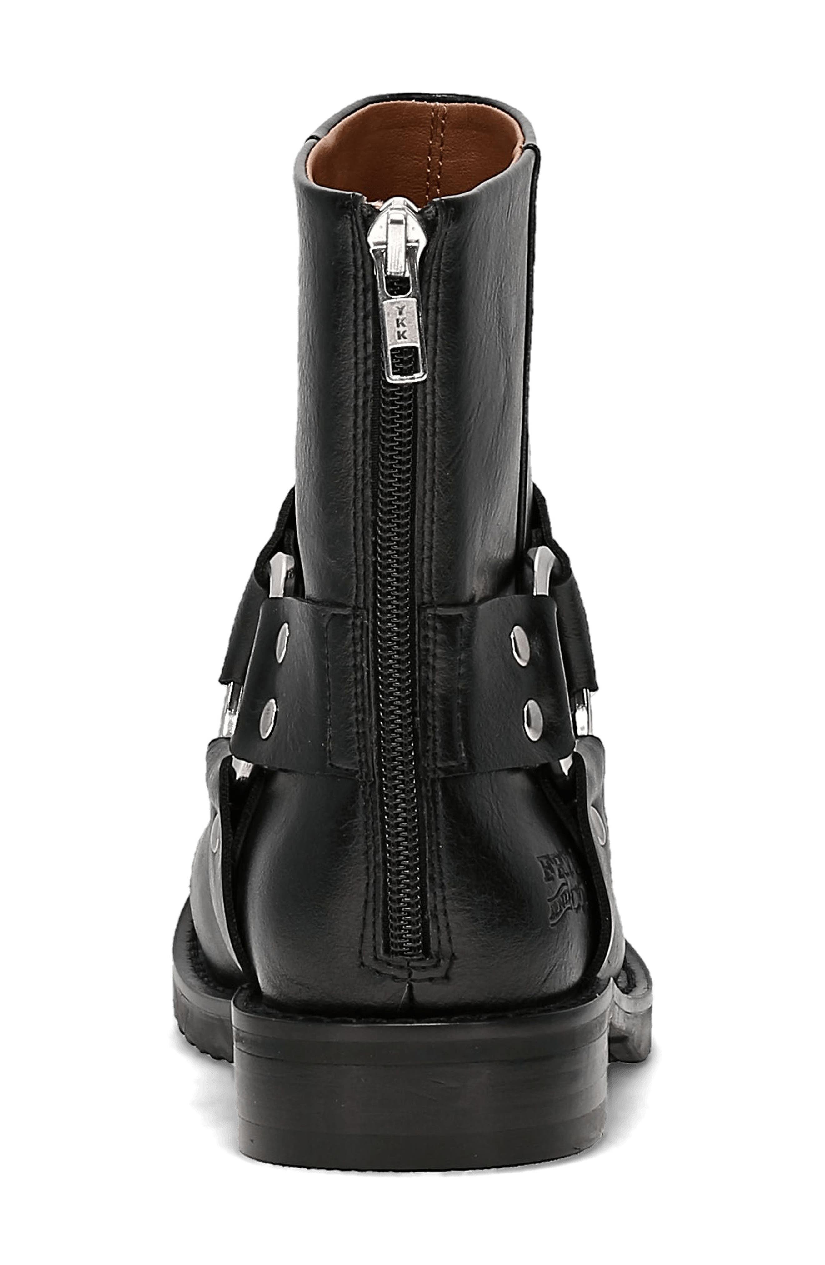 Chesnee Harness Bootie, Alternate, color, BLACK