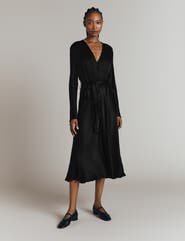 Ghost London Meryl Satin Midi Dress