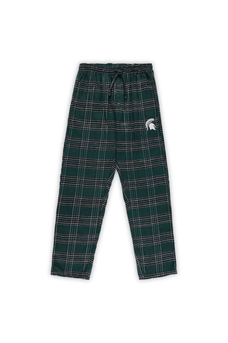Men's Profile Green Michigan State Spartans Big & Tall 2-Pack T-Shirt & Flannel Pants Set, Alternate, color, Green