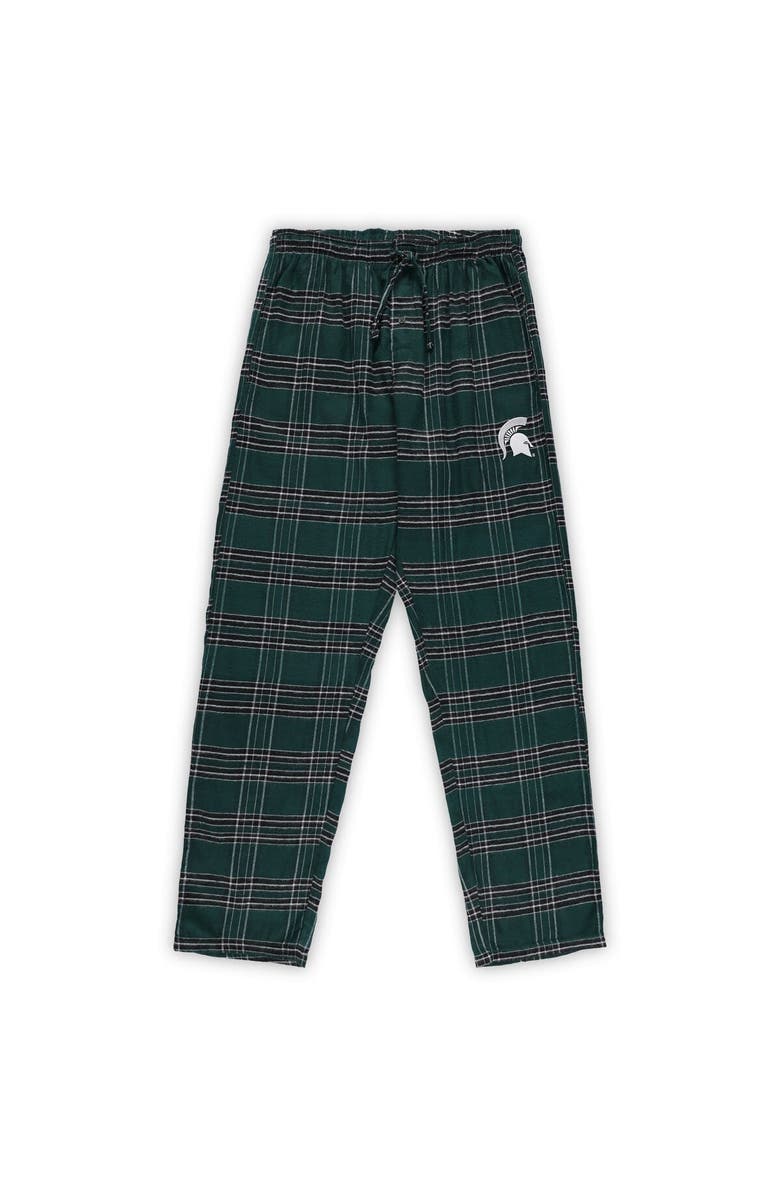 PROFILE Men's Profile Green Michigan State Spartans Big & Tall 2-Pack T-Shirt & Flannel Pants Set, Alternate, color, Green