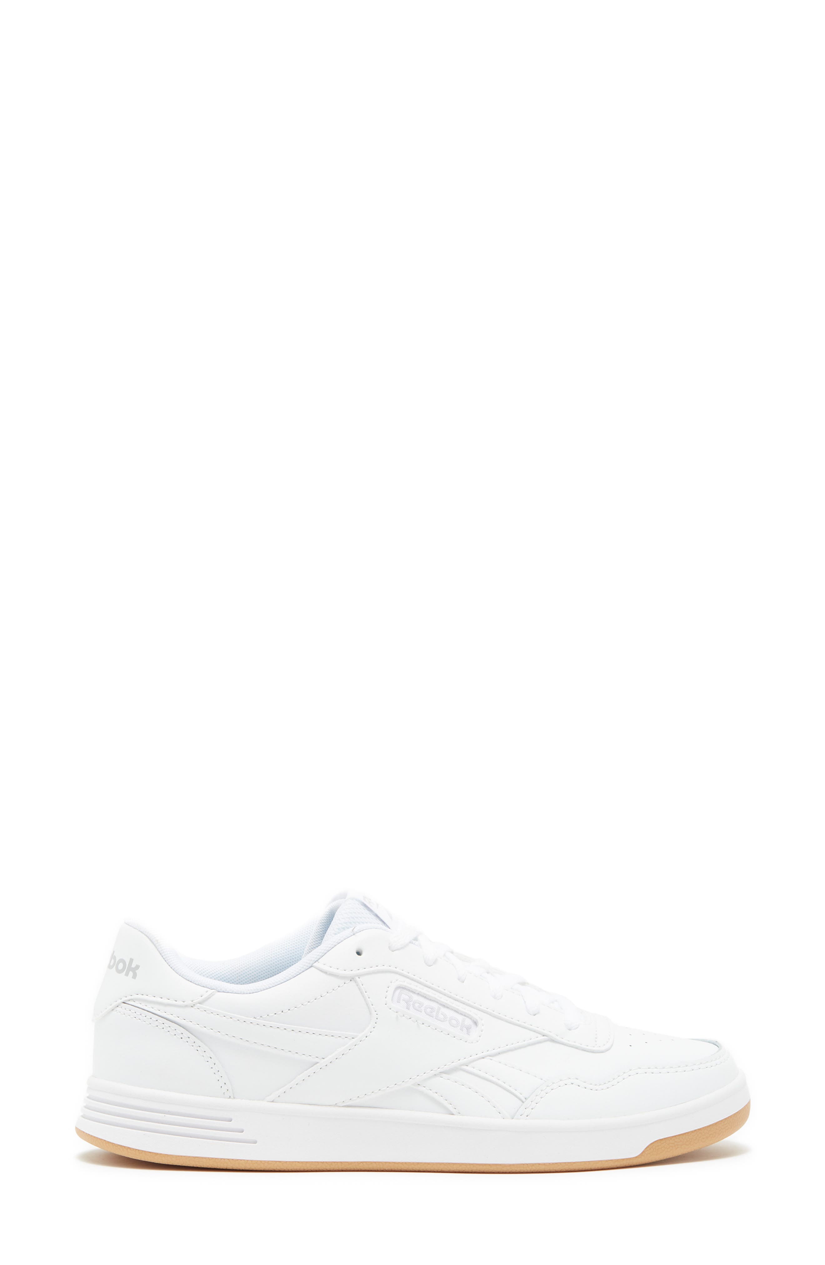 Reebok Court Advance Sneaker, Alternate, color, Footwear White/ Cold Grey