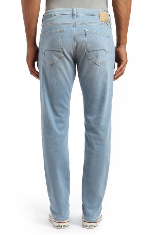 Mavi Jeans Marcus Brushed Indigo Miami Slim Straight Leg Jeans In Bleach Feather Blue