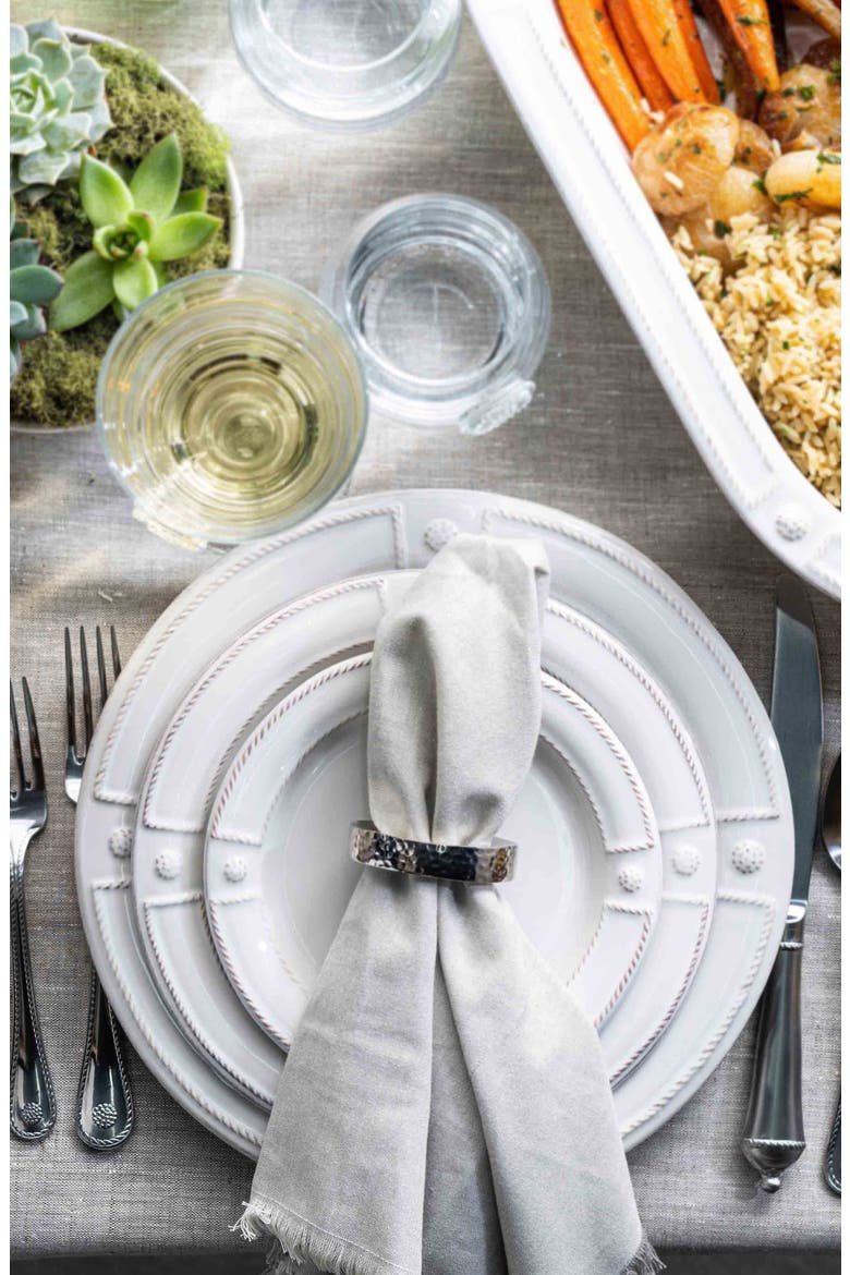 Berry and Thread 4-Piece Place Setting, Alternate, color, WHITEWASH