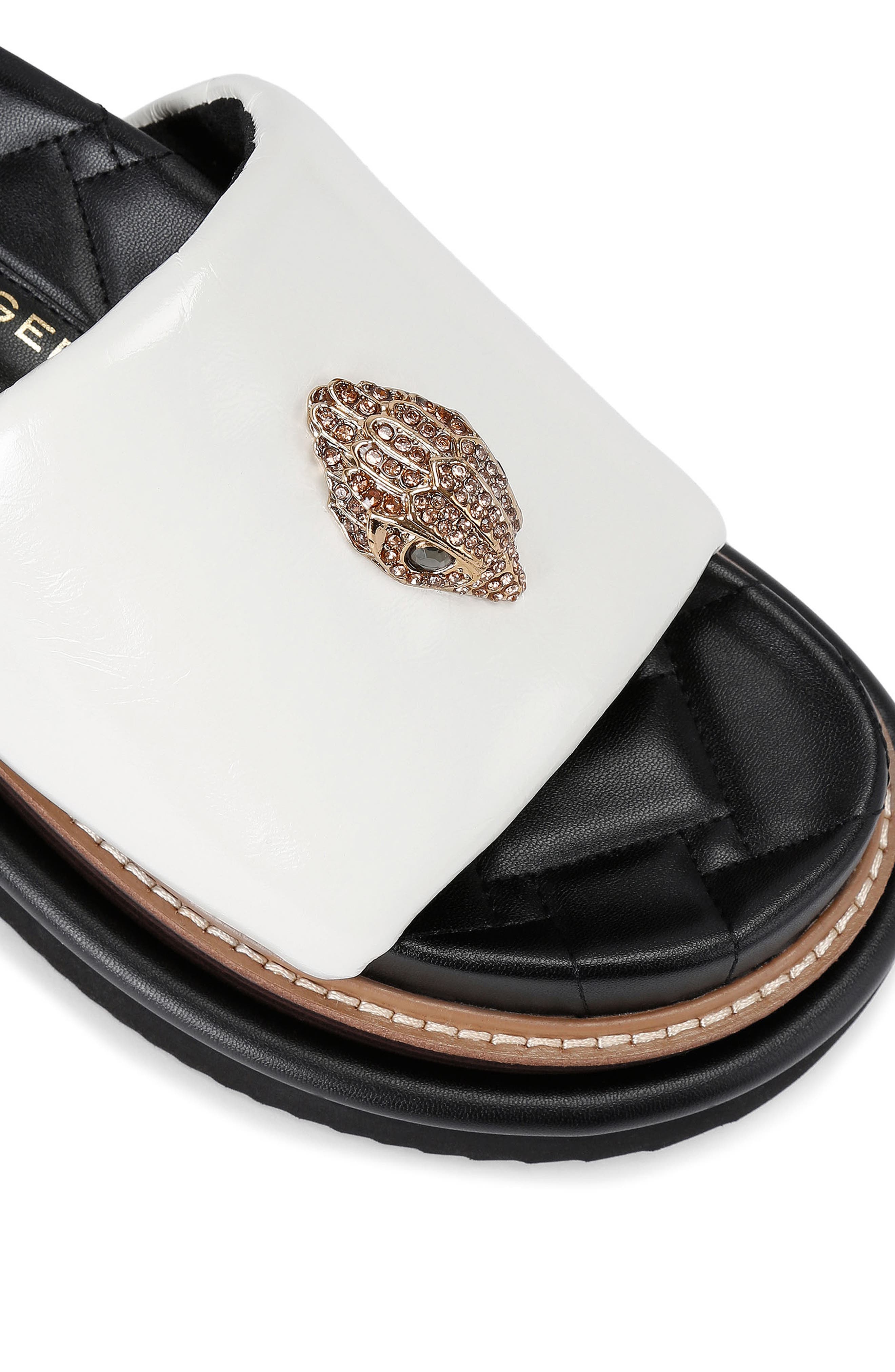 Kurt Geiger London Orson Puff Platform Slide Sandal, Alternate, color, 