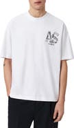 AllSaints Mixtape Cotton Graphic T-Shirt