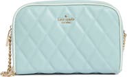 Kate Spade New York care colorblock diamond quilt leather crossbody bag