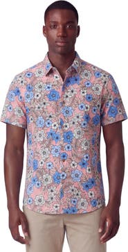 Lords of Harlech Tropical Mix Mens Knit Shirt