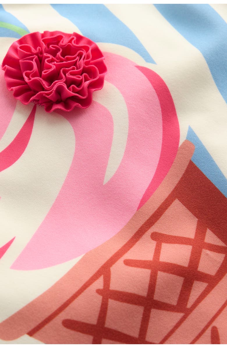 Mini Boden Kids' Sunday Appliqué One-Piece Swimsuit, Alternate, color, 