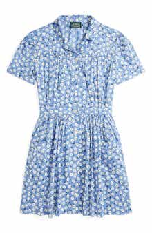 Polo Ralph Lauren Kids' Floral Short Sleeve Cotton Shirtdress