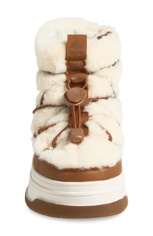 PAJAR PAJAR JANIE WATERPROOF FAUX SHEARLING PLATFORM BOOTIE 