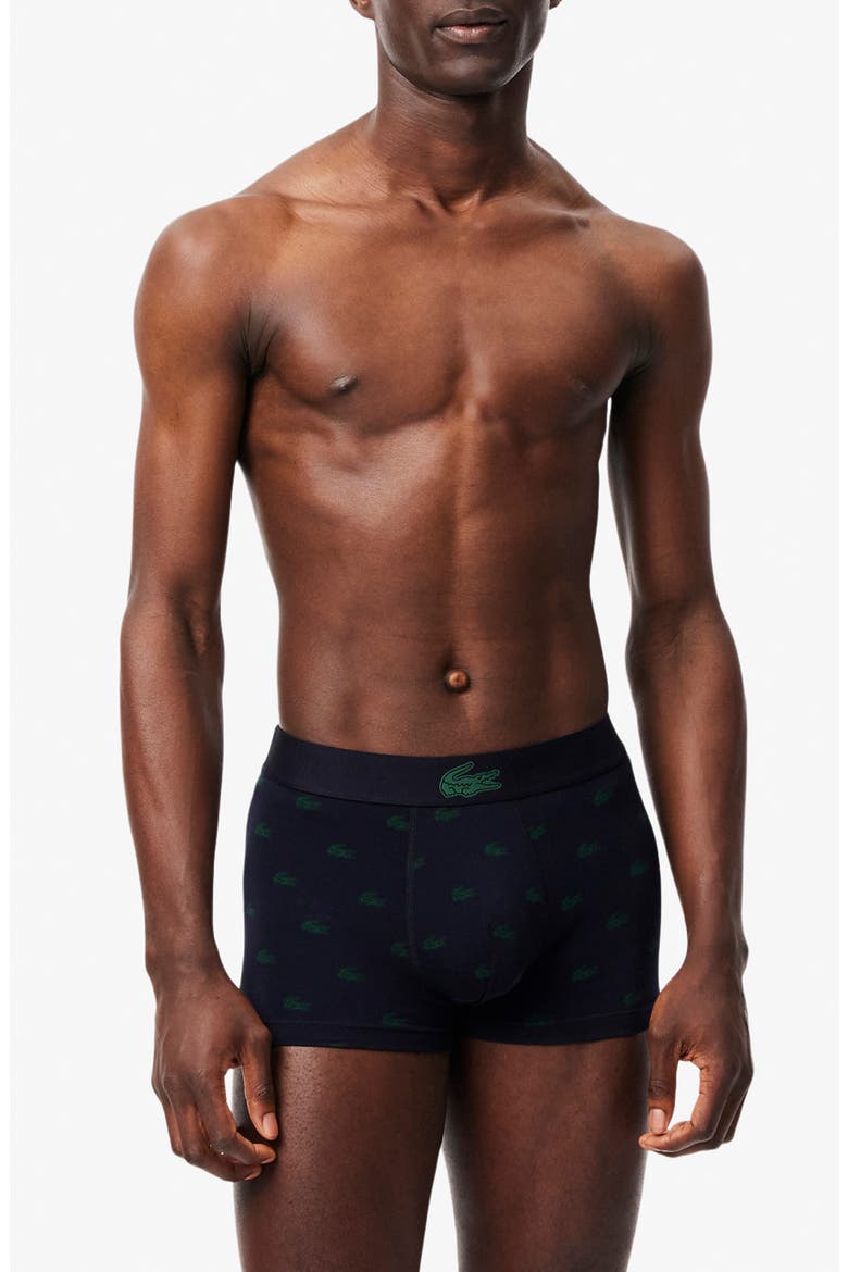 Core Essentials Assorted 3-Pack Stretch Cotton Boxer Briefs, Main, color, I90 ABYSM/ GREEN-SILVER CHINE