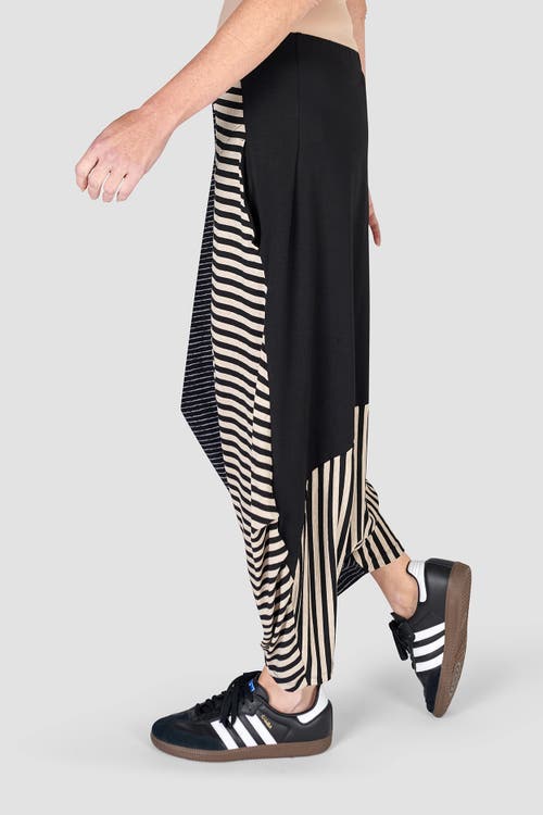 ALEMBIKA ALEMBIKA PATCHWORK HAREM- STYLE OVAL SILHOUETTE PANTS