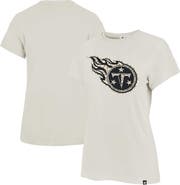 '47 Women's '47 Cream Tennessee Titans Panthera Frankie T-Shirt