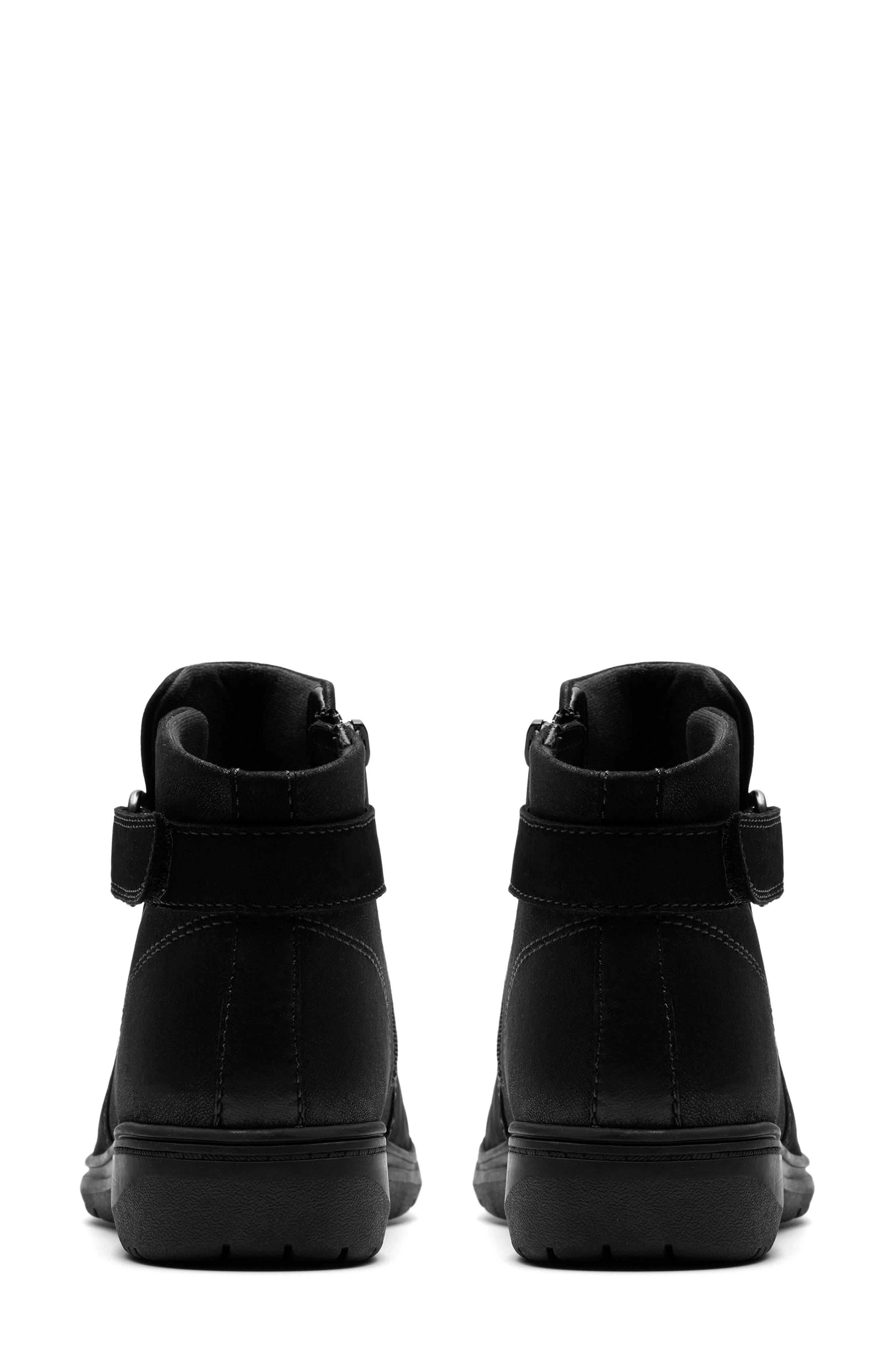 Clarks<sup>®</sup> Carleigh Drift Bootie, Alternate, color, Black Combi