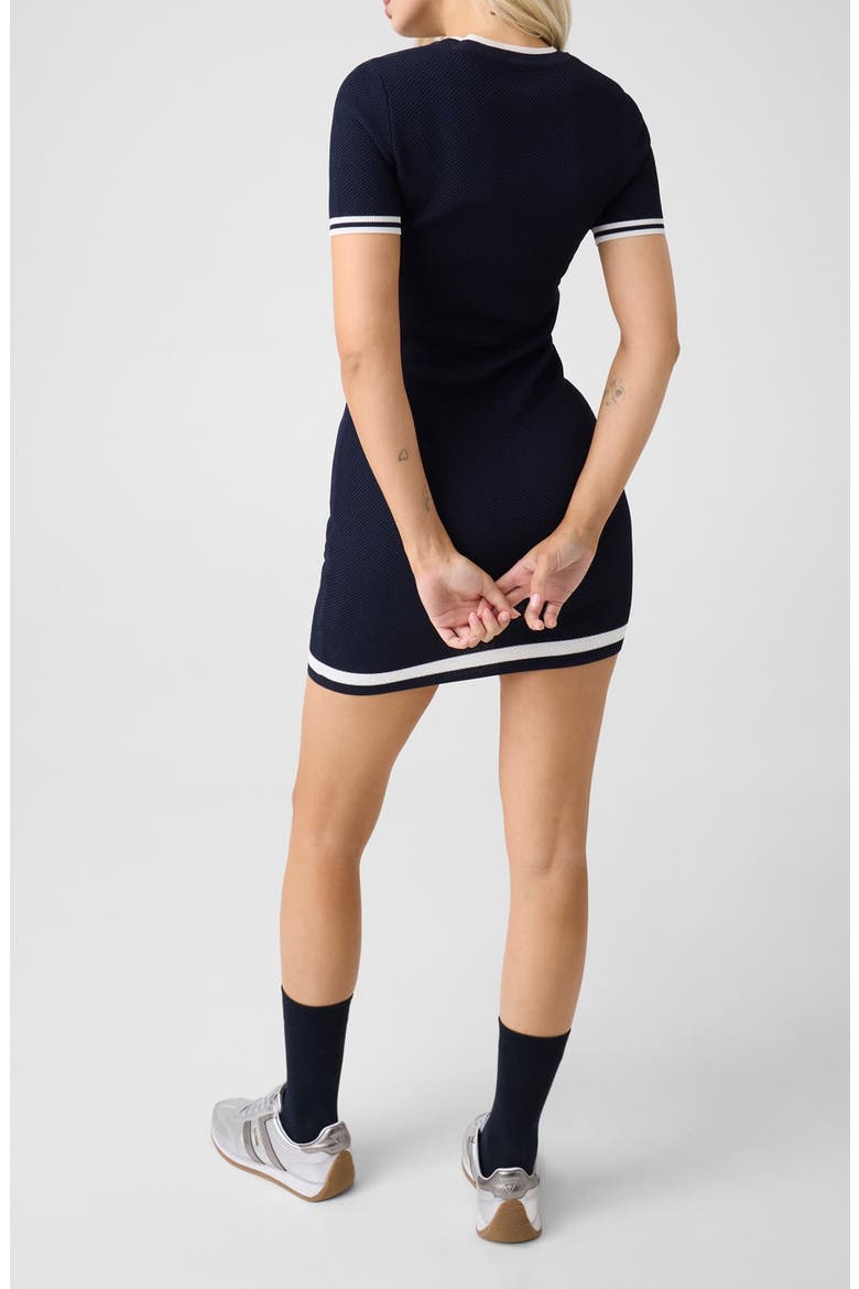 Gabry Sweater Minidress, Alternate, color, BLUE