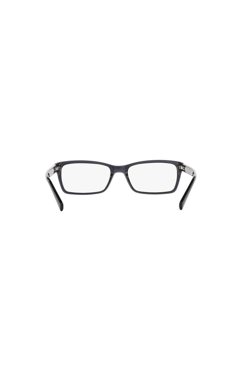 Armani Exchange 53mm Rectangle optical glasses, Alternate, color, Grey