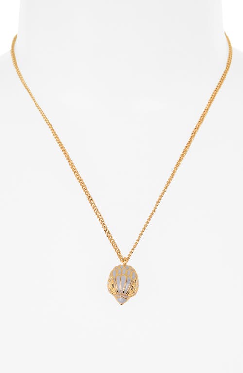 KURT GEIGER KURT GEIGER LONDON ENAMEL EAGLE PENDANT NECKLACE