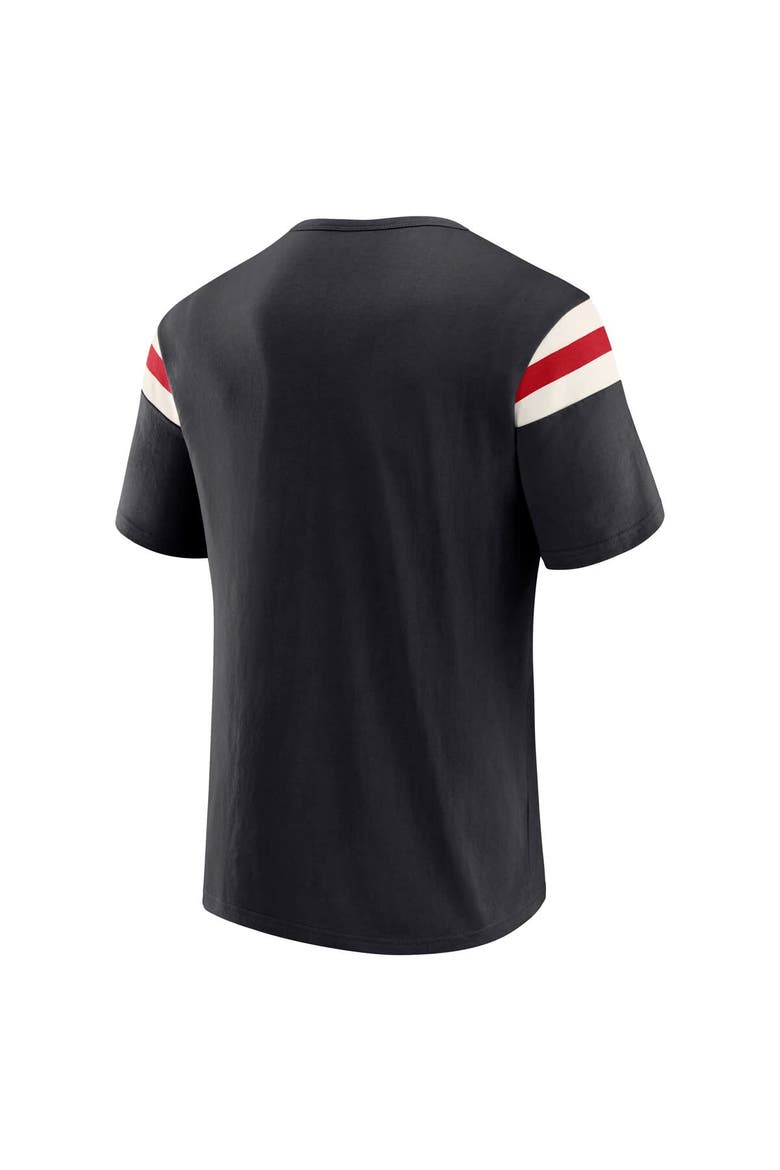 Men's Darius Rucker Collection by Fanatics Black Arizona Diamondbacks Distressed Sleeve Stripe T-Shirt, Alternate, color, Black