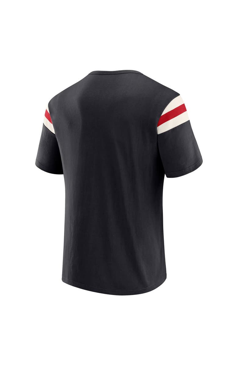 Darius Rucker Collection by Fanatics Men's Darius Rucker Collection by Fanatics Black Arizona Diamondbacks Distressed Sleeve Stripe T-Shirt, Alternate, color, Black