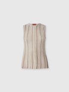 Missoni Sleeveless Ribbed Top With Sequins