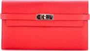 Pre-Owned Hermes Kelly Wallet Epsom Long