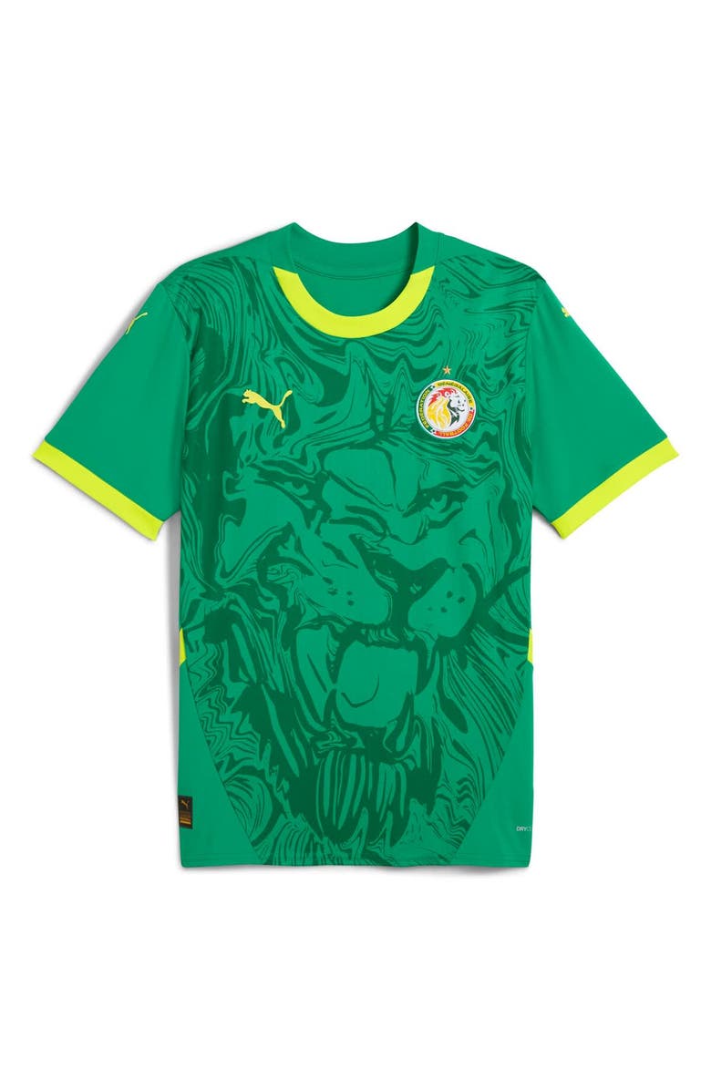 PUMA Men's Puma Green Senegal National Team 2025 Away Replica Jersey, Alternate, color, Green