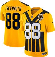 Nike Men's Nike Pat Freiermuth Gold Pittsburgh Steelers Alternate Vapor F.U.S.E. Limited Jersey