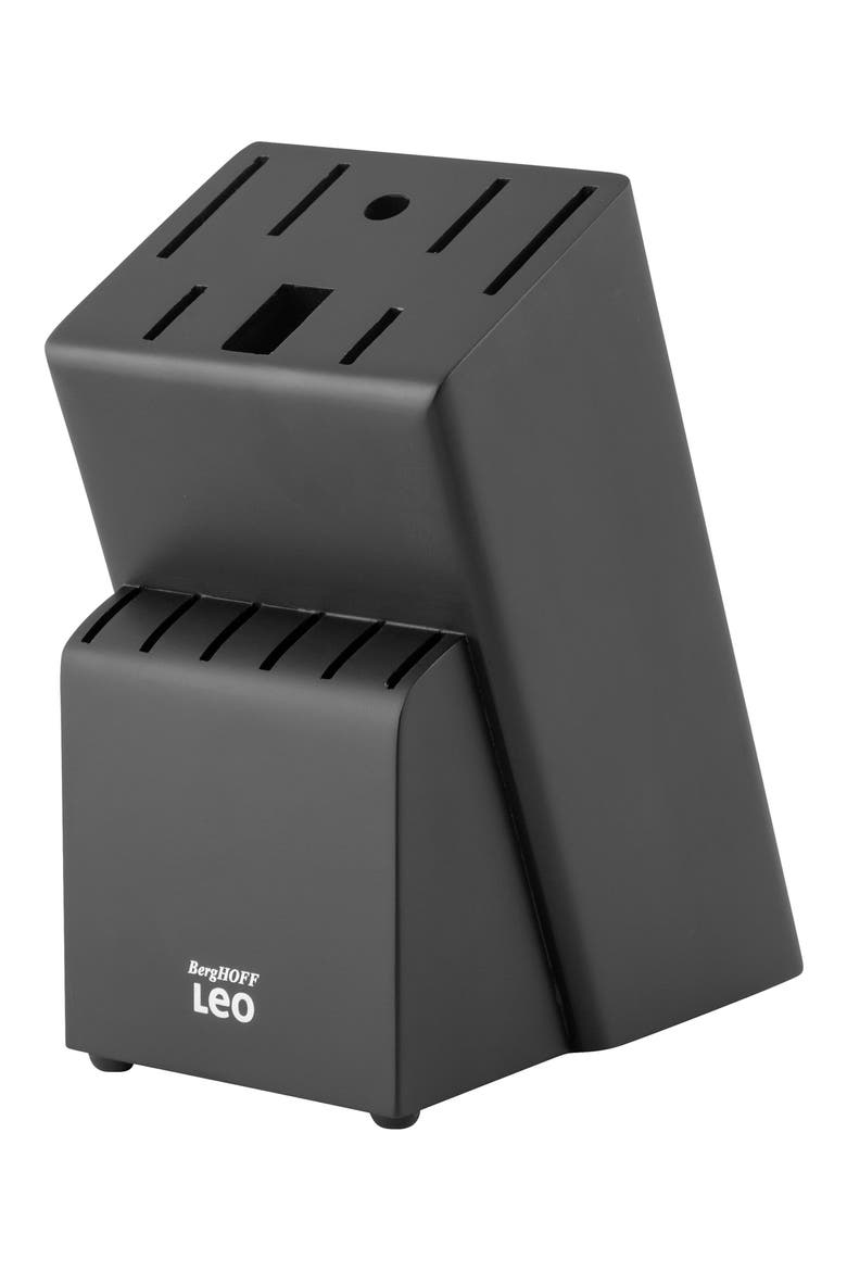 Leo Graphite 13-Piece Knife Block Set, Alternate, color, BLACK