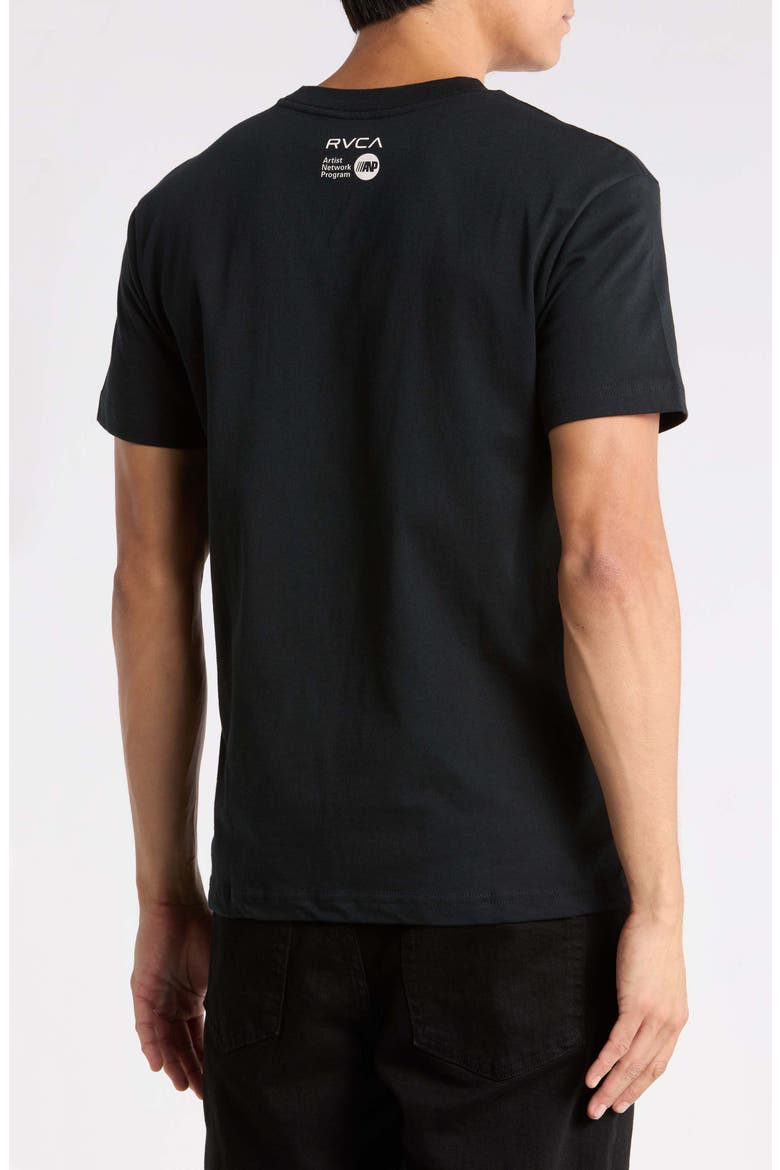 Saber Cotton Graphic T-Shirt, Alternate, color, BLACK