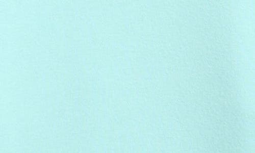 Shop Zella Girl Kids' Cloud Crewneck Sweatshirt In Teal Tint