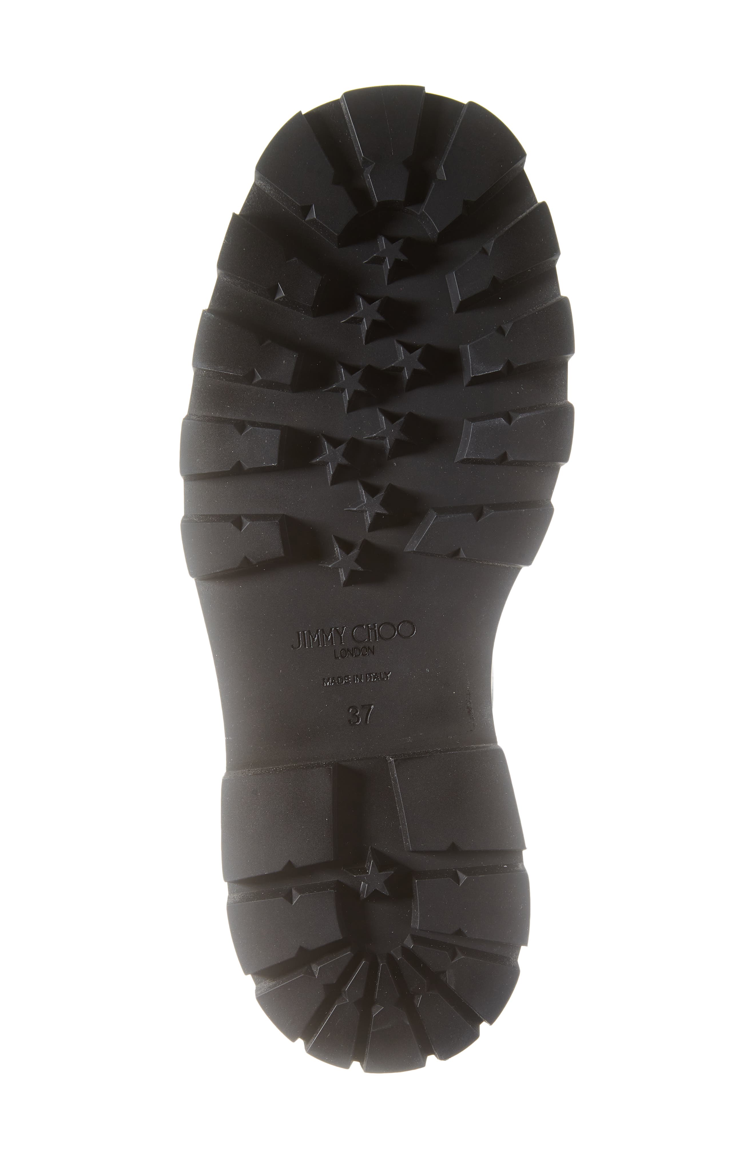 Jimmy Choo Bayu Lug Sole Boot, Alternate, color, Black