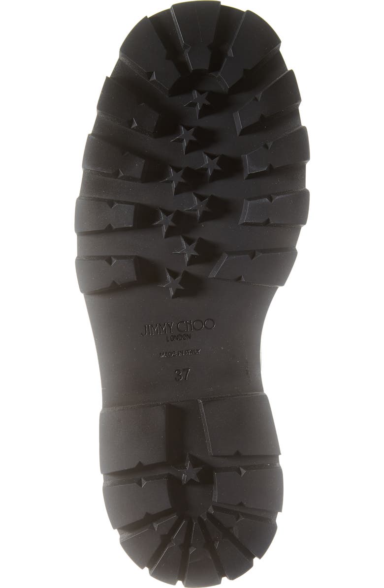 Jimmy Choo Bayu Lug Sole Boot, Alternate, color, Black