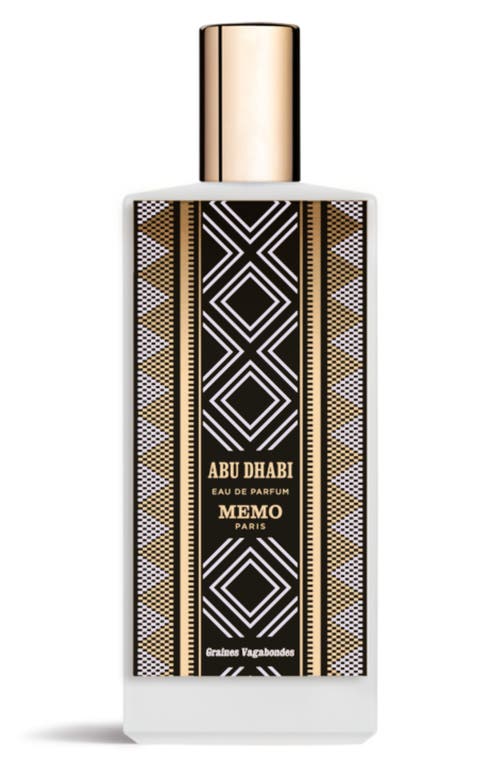 Memo Paris Abu Dhabi Eau De Parfum 2.54 Oz. In Multi