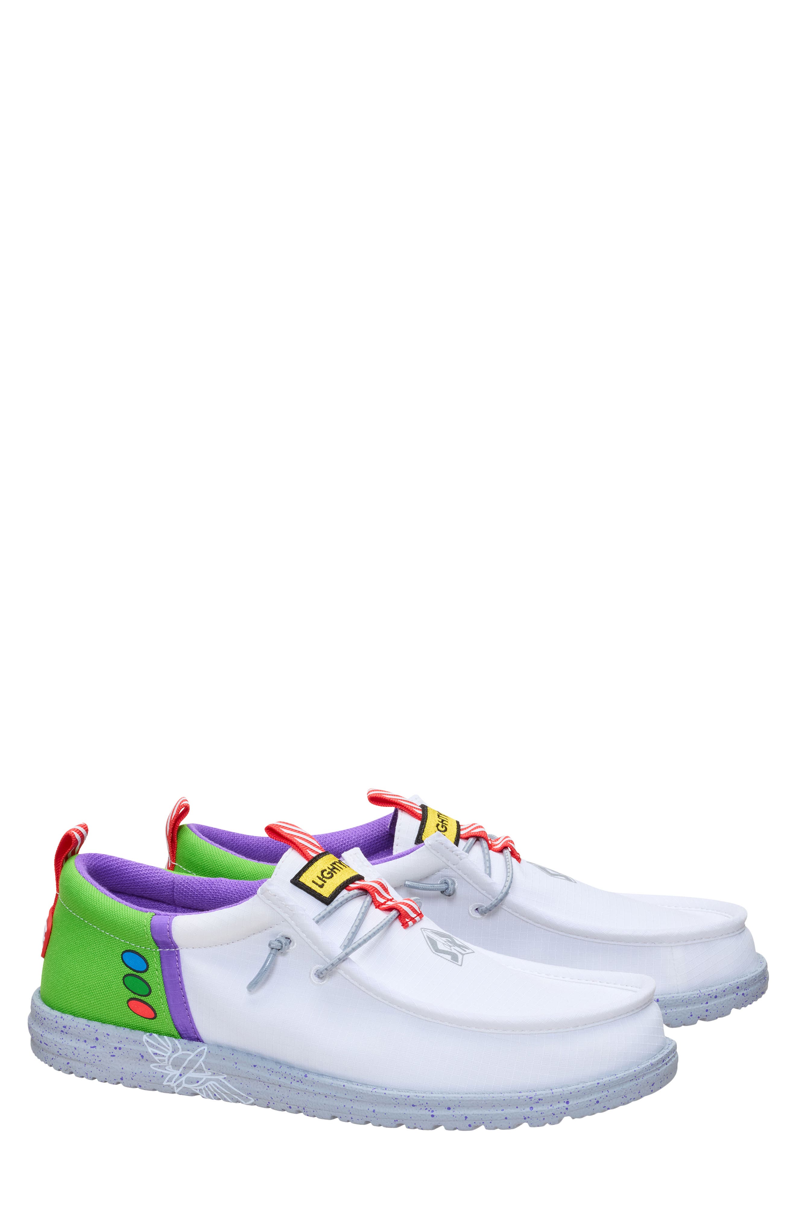 Hey Dude x Toy Story Wally Buzz Lightyear Slip-On, Alternate, color, 
