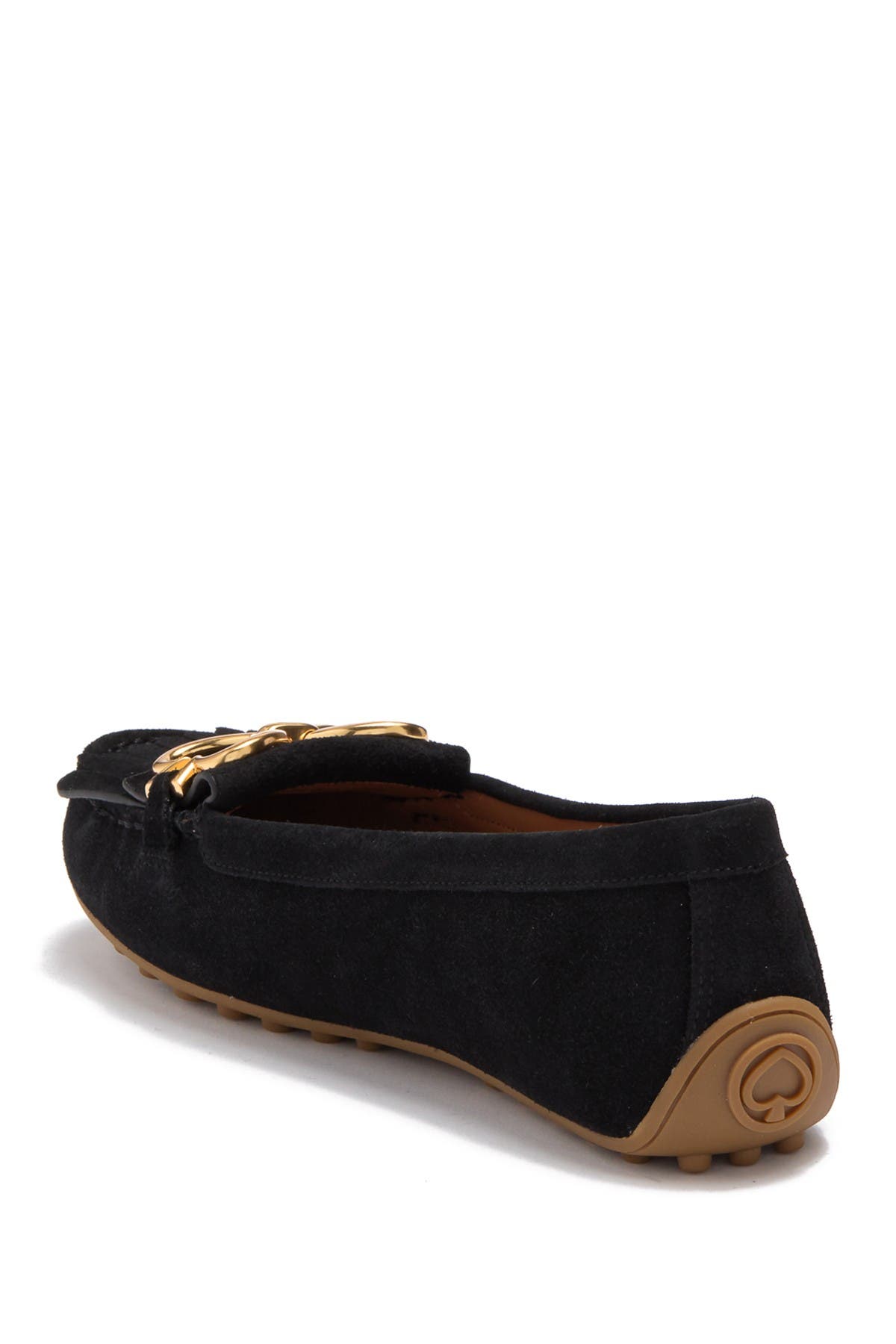 Kate Spade New York deck fringe suede moc loafer, Alternate, color, 