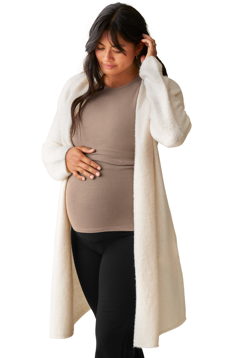 Kindred Bravely Chloe Cardigan Sweater, Alternate, color, Ecru