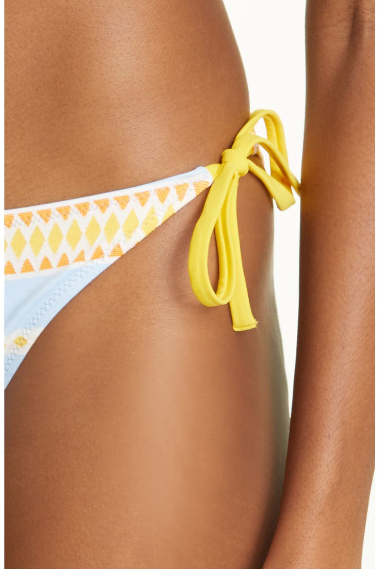 Jemari String Bikini Bottoms, Alternate, color, SKY