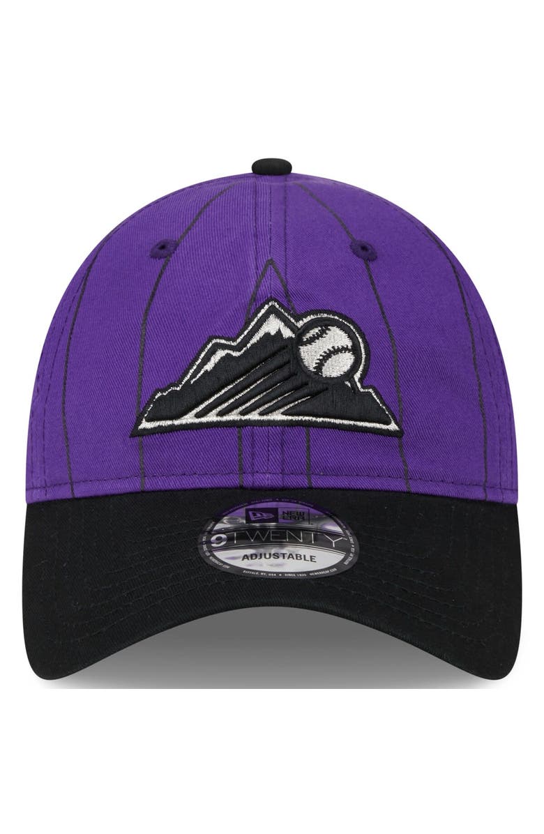New Era Men's New Era  Purple Colorado Rockies 2024 Batting Practice 9TWENTY Adjustable Hat, Alternate, color, 
