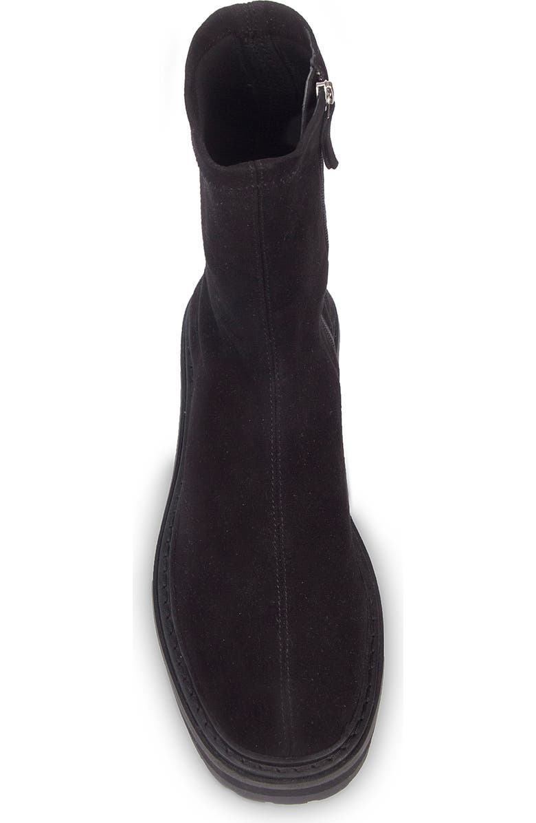 BLACK SUEDE STUDIO Dani Lug Sole Bootie, Alternate, color,