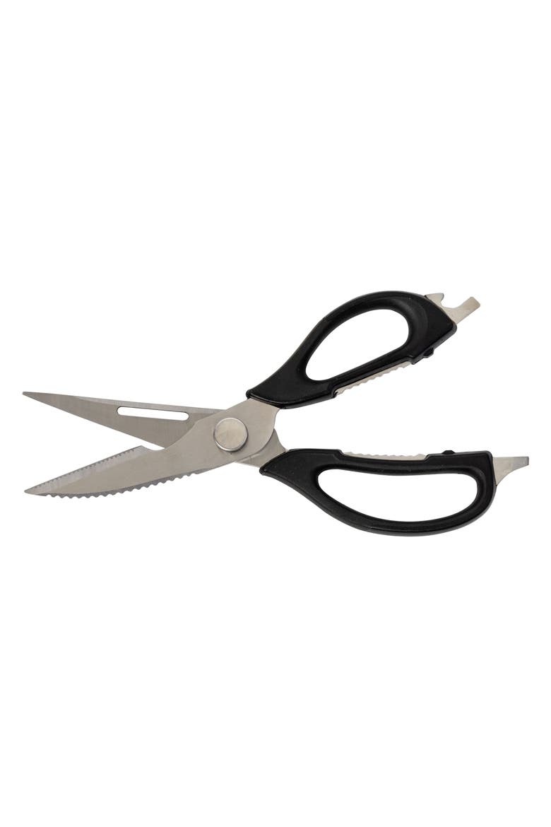 Multi-Use Kitchen Shears, Main, color, Black