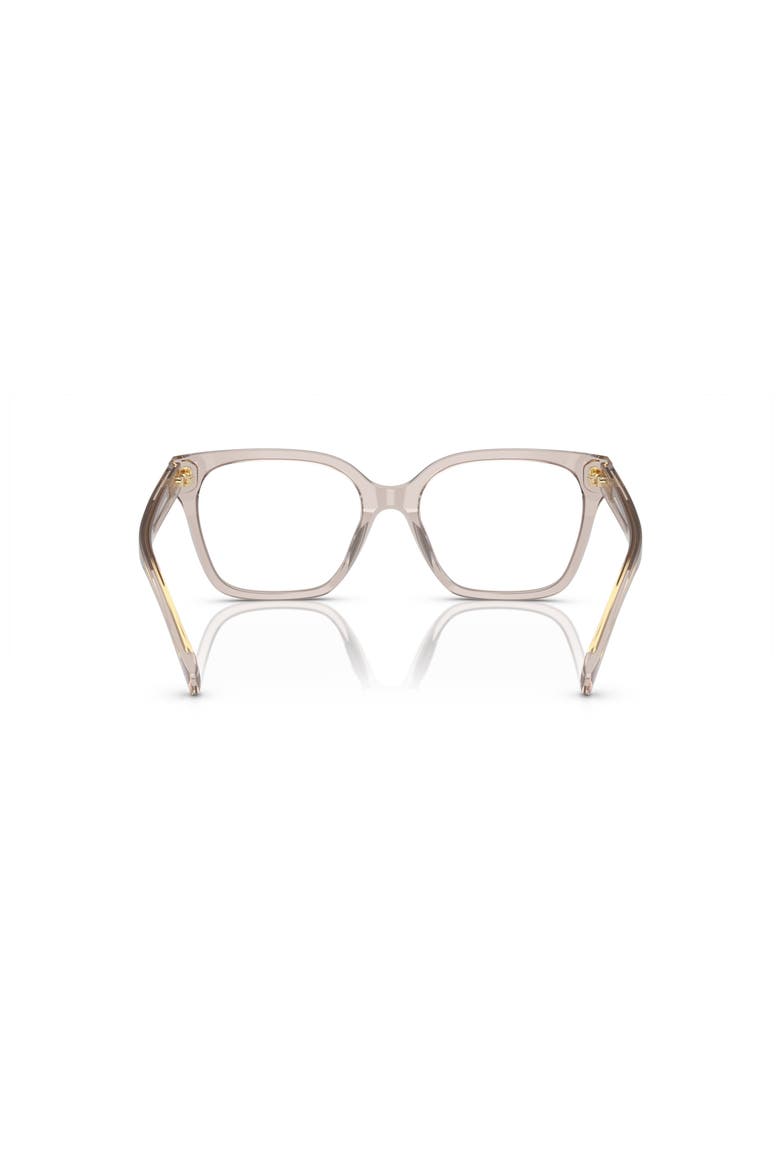 55mm Square optical glasses, Alternate, color, Beige