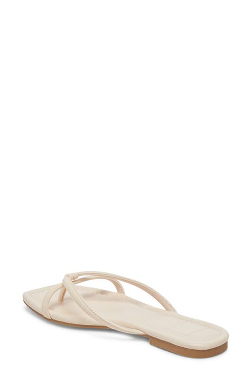 Dolce Vita Lucca Flip Flop In Bone Stella