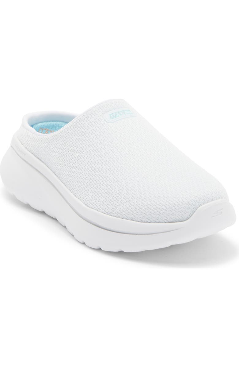 SKECHERS Relaxed Fit Go Walk Arch Fit Slip-On Sneaker, Main, color, White