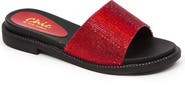 LADY COUTURE Rhinestone Slide Sandal