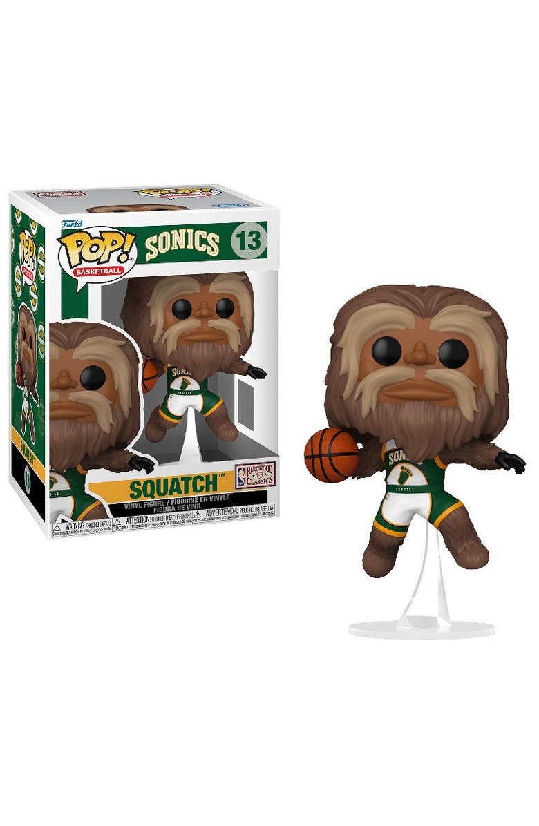 Funko Sasquatch (Seattle Supersonics) NBA Funko Pop! Mascots, Main, color, Multi-Color