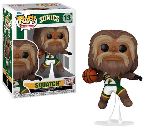 Sasquatch (Seattle Supersonics) NBA Funko Pop! Mascots
