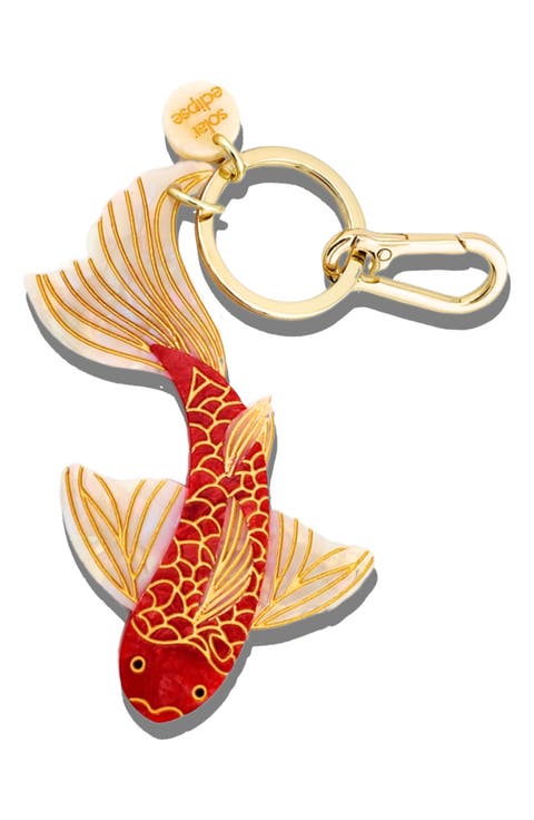 Koi Fish Key Chain